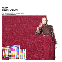 Tissu en maille épaisse Lurex en microfibre, teinture en Polyester, Stock en turquie, vente en gros