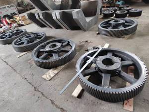 Hochpräzise kunden spezifische Stirnrad-Ritzel Hersteller Stahl-Stirnrad getriebe mit großem Durchmesser - Product Image 6