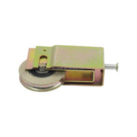 Roulettes de porte coulissante en acier moderne à faible bruit, revêtement zinc 4 mm, personnalisées Cowell E2506, avec poulies inférieures, garantie 2 ans