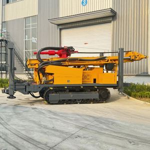 Foreuse rotative diesel sur chenilles haute efficacité SL1500, profondeur 1500m pour la construction de puits d'eau - Product Image 1