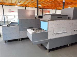 Lave-vaisselle industriel en acier inoxydable, autonome, électrique/gaz/manuel, automatique, pour hôtel, restaurant, cuisine commerciale - Product Image 5