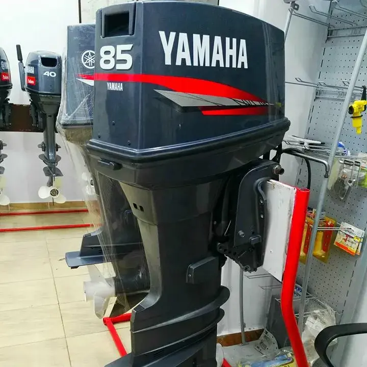 محرك قارب خارجي ثنائي الأشواط 85HP محرك خارجي متوافق مع Yamahasss