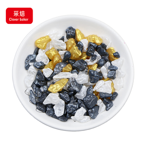 Yenilebilir karışık renk akide şekeri kristal lal kek Sprinkles ve şişe ambalajlama yılında fırın süslemeleri için zımpara - Product Image 5