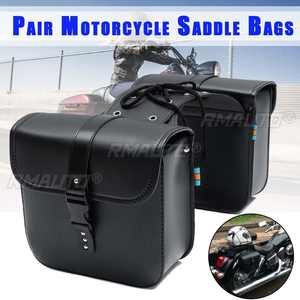 2 sacoches universelles pour moto, sacs de rangement latéraux, sac à outils pour fourche, sacoches de voyage pour moto de course, sacoches étanches - Product Image 1