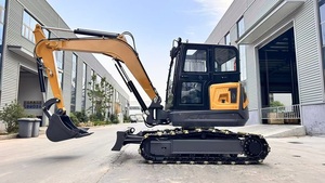 Mini-excavatrice sur chenilles NOTAI 65 neuve de 6 à 7 tonnes, pelle multifonctionnelle pour le développement de terrains et le défrichement - Product Image 3