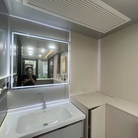 Casa Contenedor Prefabricada Expandible de Diseño Moderno, Casa Cápsula Modular Moderna, Casa Prefabricada Móvil de Lujo
