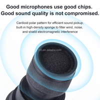 TNH UM-WX108 Microphone à main sans fil rechargeable UHF Microphone universel sans fil sans fil anti-retour Réduction du bruit