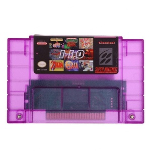 Carcasa Morada en Oferta para SNES Multi Card 110 en 1 con Múltiples Juegos para Cartucho Snes - Product Image 1