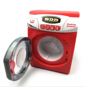 Nouvelle machine à laver électrique miniature pour enfants, <span class=keywords><strong>jouet</strong></span> <span class=keywords><strong>de</strong></span> <span class=keywords><strong>cuisine</strong></span>, jeu d'eau pour le <span class=keywords><strong>bain</strong></span>, jeu d'imitation, en plastique durable - Product Image 1