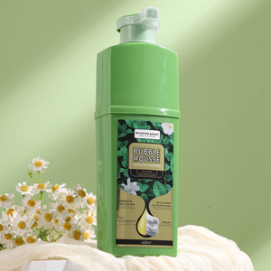 Shampoo Colorante Nero Naturale a Base di Erbe, Senza Ammoniaca, ad Azione Rapida, Copre i Capelli Grigi, Permanente - Product Image 6