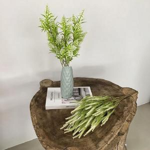 Tropical bricolage panier planteur remplissage décor lavande fleur Bouquet artificiel plastique verdure arbustes lavande fleur plantes - Product Image 5