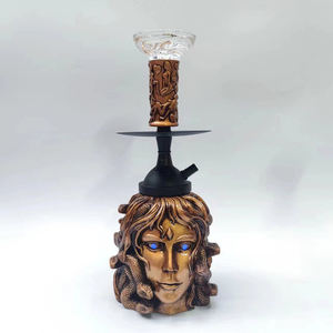 Mini Cachimba Portátil <span class=keywords><strong>Medusa</strong></span> con Luz LED, Carbón de Tabaco Dorado, Sabor Chicha - Product Image 5
