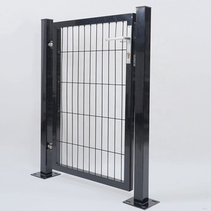 Cancello a battente Design cancello <span class=keywords><strong>in</strong></span> <span class=keywords><strong>ferro</strong></span> <span class=keywords><strong>zincato</strong></span> a basso prezzo <span class=keywords><strong>in</strong></span> vendita - Product Image 2