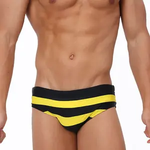 Herren gestreifte Bade bekleidung Designer Brief Bade bekleidung Beach wear Bade bekleidung