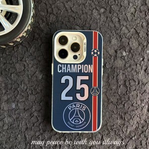 Ốp điện thoại iPhone 11 12 13 14 15 16 Pro Max mới về, kiểu dáng thời trang, chủ đề đội bóng Paris Saint Germain vô địch. - Product Image 5