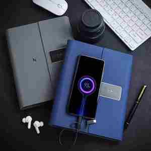 Set de Regalo Personalizado con Logotipo: Power Bank, Cuaderno y Memoria USB con Lápiz, <span class=keywords><strong>Precio</strong></span> al por Mayor - Product Image 3