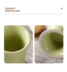 Strumenti da cucina per uova in ceramica di pasqua porta portabicchieri - Product Image 6