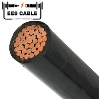 EES CABLE Câble d'alimentation Thwn-2 cuivre torsadé XLPE isolé 2 AWG 600V pour usage commercial et industriel