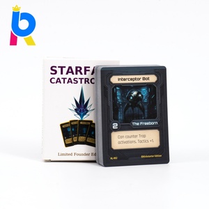 Jeu de cartes de collection professionnel personnalisé, premium, moderne, amusant, pour les fêtes, pour <span class=keywords><strong>la</strong></span> famille et les amis - Product Image 1