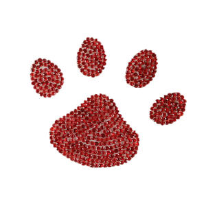 צבע יצירתי דוב <span class=keywords><strong>rhinestone</strong></span> חם הדבקה עצמית צבע קריקטורה עיצוב עבור כלבים כלבים חתולים כפות עבור עיצוב שרף בגדים - Product Image 2