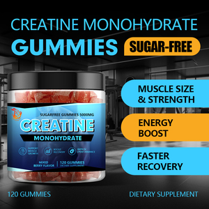 Factory Wholesale <b>Creatine</b> Gummies with <b>Creatine</b> Monohydrate Supports Faster Recovery Natural Herbal Dietary Supplements - Product Image 5