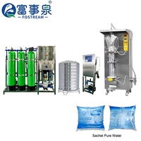 Machine d'emballage de sachets liquides en plastique PE neuve pour le remplissage d'eau