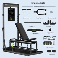 Machine à câbles INNODIGYM L11 - Entraînement de force des bras et des jambes, machine Smith pour la musculation à domicile