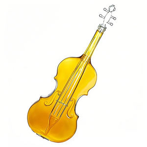 Décalcomanie au design unique Surface 750ml 1L Whisky Vodka Gin Bouteille vide en verre d'<span class=keywords><strong>alcool</strong></span> de luxe avec liège - Product Image 3