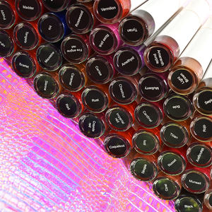 63 สี<span class=keywords><strong>ลิปสติก</strong></span>เหลวเคลือบกันน้ําลิปสติกเหลวเม็ดสี - Product Image 5