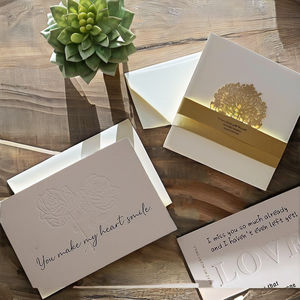 Decoración <span class=keywords><strong>de</strong></span> tarjetas DIY hecha a mano, estampado en caliente Simple, tarjetas <span class=keywords><strong>de</strong></span> felicitación en inglés, ramos <span class=keywords><strong>de</strong></span> flores, confesión, bendición, regalo <span class=keywords><strong>de</strong></span> cartón, Ideas - Product Image 5