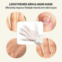 Gants hydratants en gros pour les mains, masques en feuille de collagène pour soins des ongles, traitement spa hydratant, masques pour peaux sèches, OEM, marque privée
