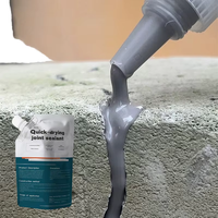Colle de scellement acrylique écologique pour la construction, l'étanchéité des fissures de toitures et de sols en béton, et la réparation des fuites
