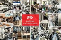 Pemasok Peralatan Memasak Dapur Restoran Komersial Multi-fungsi, Peralatan Otomatis Hotel Resort, Proyek Turnkey