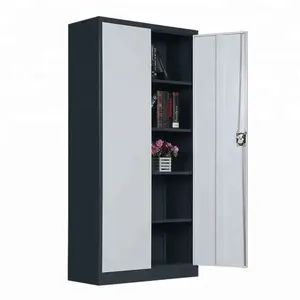 Steel Cabinet 2 Door Steel Filing Cabinet Metal Cupboard Office Filing Storage Cabinet Locker