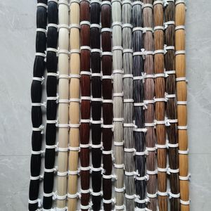 Haut à bouton noir teint de 36 pouces avec Extension de queue de <span class=keywords><strong>cheval</strong></span> à fond émoussé - Product Image 3