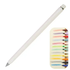Ensemble de 12 stylos gel rotatifs Macaron Slim Twist, couleurs pastel bonbon, surligneurs pour journal, stylos signature, logo personnalisé - Product Image 4