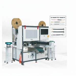 Machine d'insertion automatique de boîtier à double tête avec fonctionnalité de coupe de fil, de bande, de sertissage et de torsion d'extrémité - Product Image 3