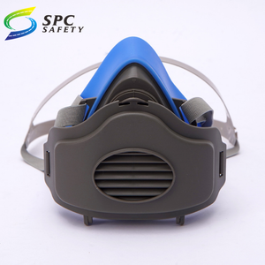 Demi-visage de protection industrielle <span class=keywords><strong>FFP2</strong></span> <span class=keywords><strong>Masque</strong></span> respiratoire anti-poussière réutilisable et anti-particules <span class=keywords><strong>Masque</strong></span> d'araignée moulé avec filtre en fibre - Product Image 6