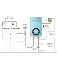 Nouvel Arrivage Chauffe-eau Électrique Sans Réservoir 10kW en Plastique Mural Installation Facile Commercial Extérieur Hôtelier Domestique