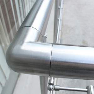 Bán thép không gỉ lan can phụ kiện trang trí đường sắt khuỷu tay ống đường sắt ống Modular lan can phụ kiện - Product Image 4