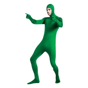 Disfraz de Halloween XJ, Capa Invisible, <span class=keywords><strong>Mono</strong></span> Echo Stealth que Revela la <span class=keywords><strong>Cara</strong></span>, Negro, para Hombre, Poliéster, de Alto Rendimiento - Product Image 5