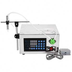 เครื่องบรรจุของเหลวขนาดเล็ก เช่น เครื่องดื่มแอลกอฮอล์ น้ำผลไม้ น้ำแร่ เบียร์ น้ำมัน นม ใช้งานง่าย แม่นยำสูง - Product Image 2