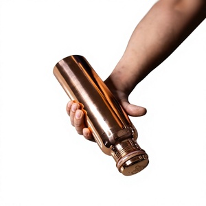 Wholesale Price BS International Copper Water Bottle Plain Print Eco-Friendly Anti-corrosion Coating Dishwasher Safe Outdoor Use - Product Image 2