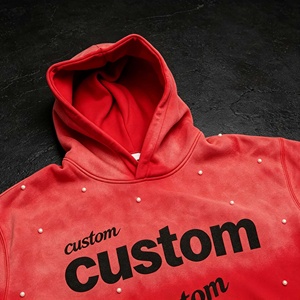 Sudadera con Capucha Personalizada para Hombre, Diseño Personalizado, Estilo Vintage, Lavado Ácido, Sudadera Lisa de Alta Calidad, Felpa Francesa, Sudadera con Efecto Desgastado - Product Image 5