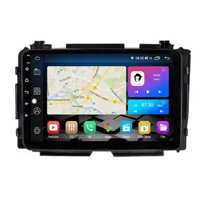 Lehx วิทยุติดรถยนต์ Android 12สำหรับ Honda HR-V HRV XRV VEZEL 2013 -2019สเตอริโอมัลติมีเดีย CarPlay ระบบนำทางอัตโนมัติ2DIN DVD