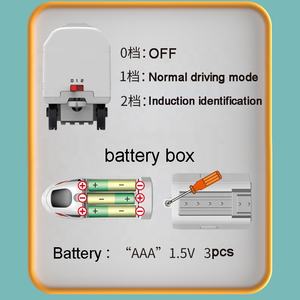 <span class=keywords><strong>Train</strong></span> électrique à induction à assembler soi-même, nouveau modèle 2022, avec rails, scène de ferroviaire, jouets de construction, ensemble de locomotives avec éclairage et son - Product Image 6