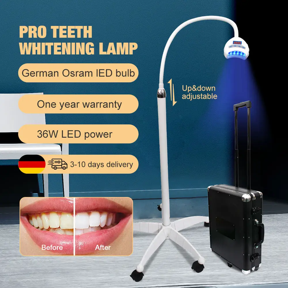 プロフェッショナル60WクリニックサロンホワイトLEDライト歯ホワイトニングランプ歯漂白歯ホワイトニングマシン