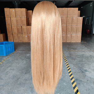 Tête avec cheveux longs Mannequin tête d'entraînement droite avec cheveux épais pratiquer le <span class=keywords><strong>maquillage</strong></span> coiffure Mannequin poupées coiffage - Product Image 4