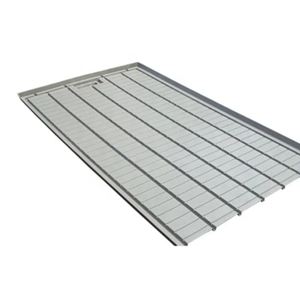 Sistema di coltivazione idroponica 2x2 2x4 2x6 vassoio di flusso riflusso tavoli di allagamento verticali crescono rack tavoli di riflusso e di flusso - Product Image 1