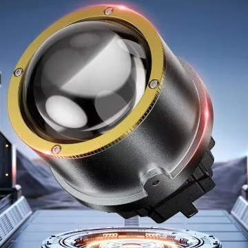 AES 55W Projector Car Light Tri-Color Fog Lamp with Red Blue Green LED High Waterproof New Model 12V Voltage for